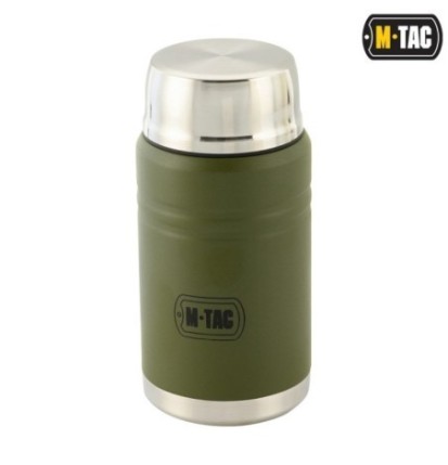 Termoska na jedlo M-Tac Thermos Spoon 750 ml - olivová-strieborná