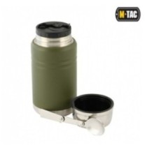 Termoska na jedlo M-Tac Thermos Spoon 750 ml - olivová-strieborná