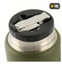 Termoska na jedlo M-Tac Thermos Spoon 750 ml - olivová-strieborná