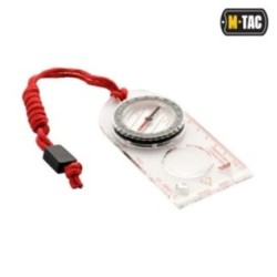Kompas (buzola) mapový s lupou M-Tac Map Compass - priehľadný