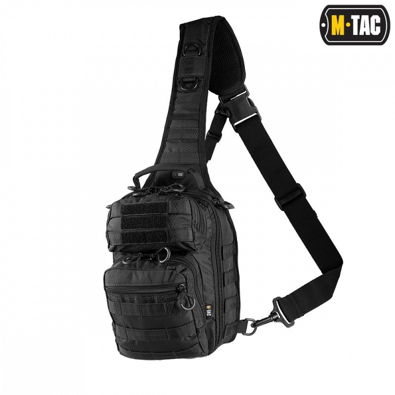Batoh cez rameno M-Tac City Hunter Hexagon 5l - čierny