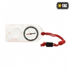 Kompas (buzola) mapový s lupou M-Tac Map Compass - priehľadný