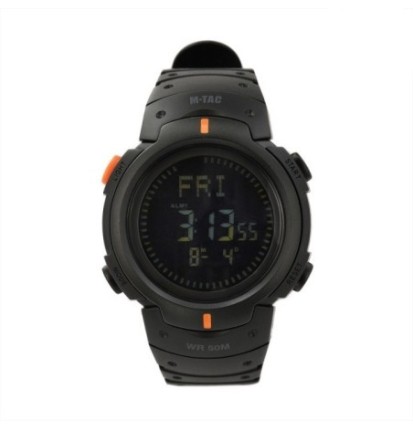 Hodinky M-Tac Tactical Compass - čierne