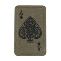 Nášivka M-Tac Ace Of Spades Embroidery - olivová