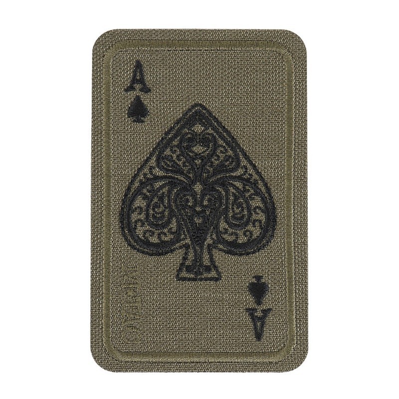 Nášivka M-Tac Ace Of Spades Embroidery - olivová