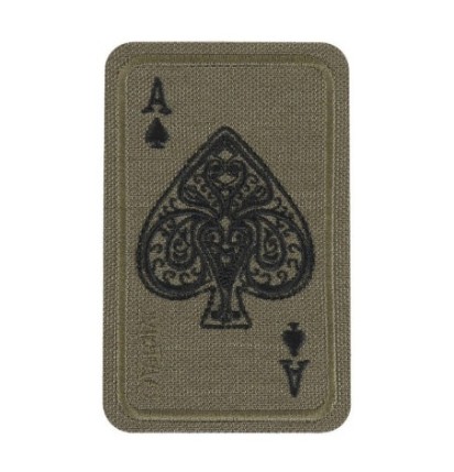 Nášivka M-Tac Ace Of Spades Embroidery - olivová