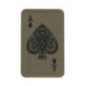 Nášivka M-Tac Ace Of Spades Embroidery - olivová
