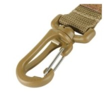 Popruh s karabínou M-Tac Attachment Carab - coyote