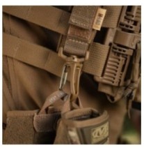 Popruh s karabínou M-Tac Attachment Carab - coyote