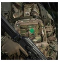Nášivka M-Tac Lucky Card - multicam