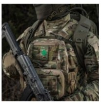 Nášivka M-Tac Lucky Card - multicam