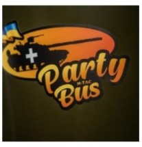 Samolepka M-Tac Party Bus 19x10 cm - farebná