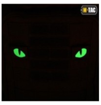 Nášivka M-Tac Tiger Eyes Laser Cut 2 ks - olivová-biela