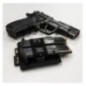 Puzdro na zbraň M-Tac Double Mag Pouch Backed - čierne Puzdro na zbraň M-Tac Double Mag Pouch Backed - čierne