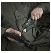 Puzdro na zbraň M-Tac Double Mag Pouch Backed - ranger green