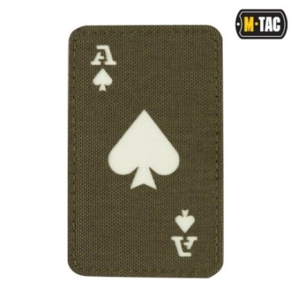 Nášivka M-Tac Ace Of Spades Light - olivová