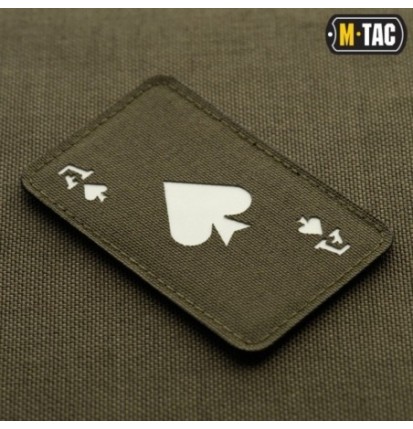 Nášivka M-Tac Ace Of Spades Light - olivová