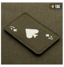 Nášivka M-Tac Ace Of Spades Light - olivová