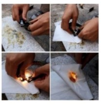 Náramok Survival Para 3v1 - čierny