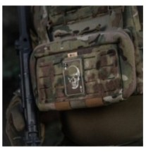 Nášivka M-Tac Face of War - multicam