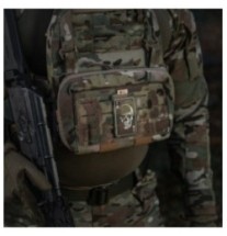 Nášivka M-Tac Face of War - multicam