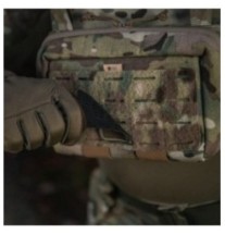 Nášivka M-Tac Face of War - multicam