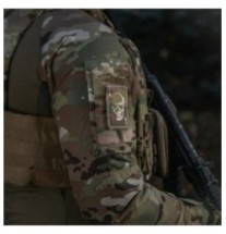 Nášivka M-Tac Face of War - multicam