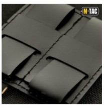 Panel na nášivky pre Molle väzbu M-Tac Morale Patches 8x8,5 - čierny