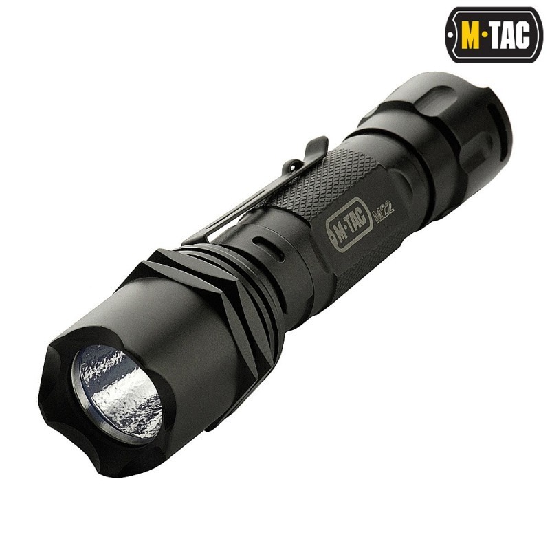 Svietidlo vreckový M-Tac M22-C - čierna Svietidlo vreckový M-Tac M22-C - čierna
