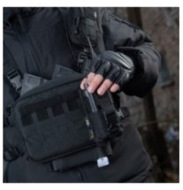Puzdro na vysielačku M-Tac Radio MT 4400/4800 - čierne