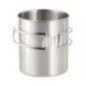 Termohrnček so skladacím uchom M-Tac Thermo Handle - strieborný