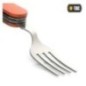 Jedálenská sada M-Tac Two-piece Cutlery Set - strieborná-oranžová