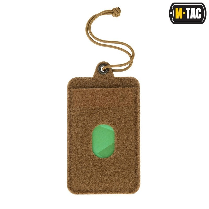 Puzdro závesné M-Tac ID s pútkom - coyote