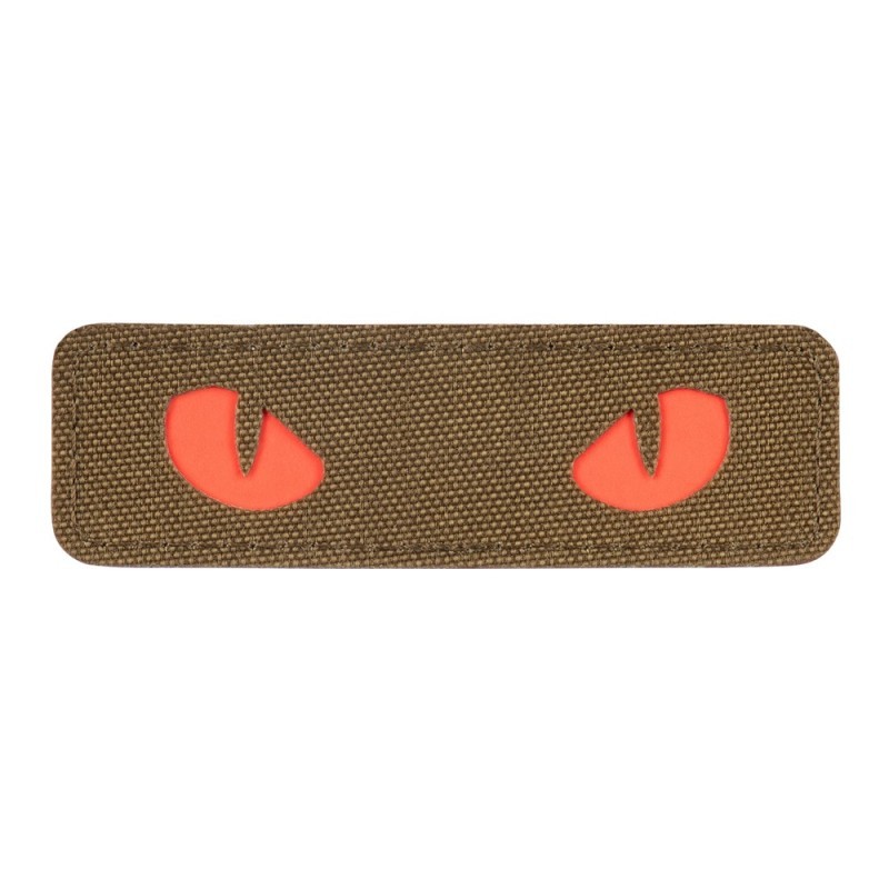 Nášivka M-Tac Cat Eyes - coyote-červená Nášivka M-Tac Cat Eyes - coyote-červená