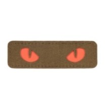 Nášivka M-Tac Cat Eyes - coyote-červená