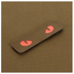 Nášivka M-Tac Cat Eyes - coyote-červená