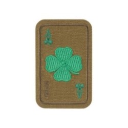 Nášivka M-Tac Lucky Card - coyote