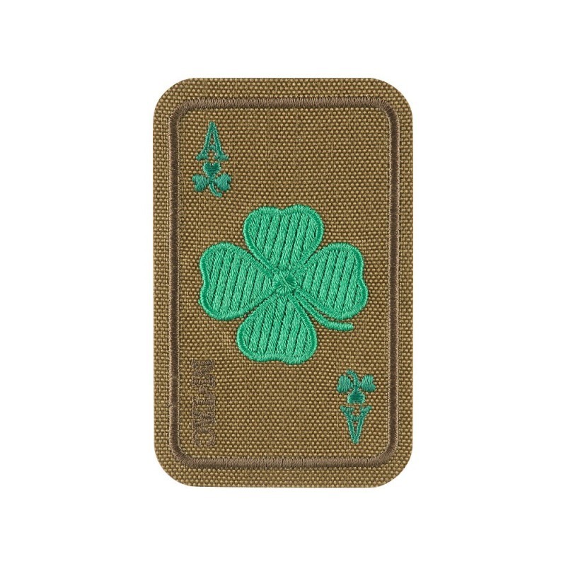 Nášivka M-Tac Lucky Card - coyote