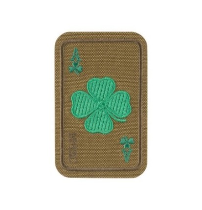 Nášivka M-Tac Lucky Card - coyote