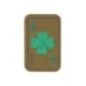 Nášivka M-Tac Lucky Card - coyote