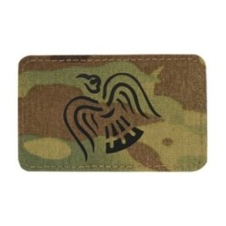 Nášivka M-Tac Raven Flag Laser Cut - multicam-čierna