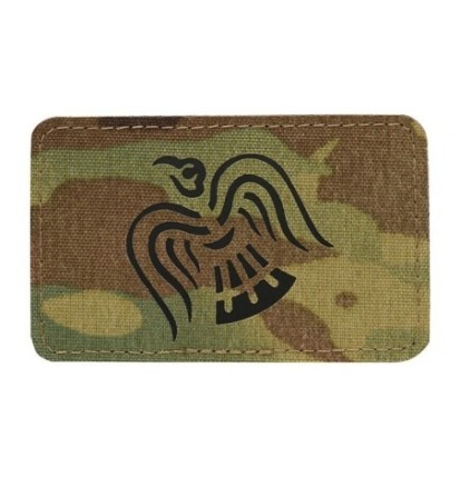 Nášivka M-Tac Raven Flag Laser Cut - multicam-čierna