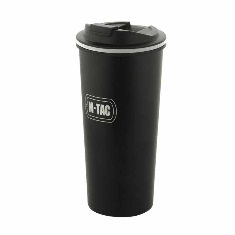 Mobilný termohrnček M-Tac Thermo Mug 450 ml - čierny Mobilný termohrnček M-Tac Thermo Mug 450 ml - čierny
