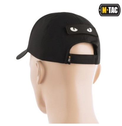 Nášivka M-Tac Cat Eyes - čierna-biela