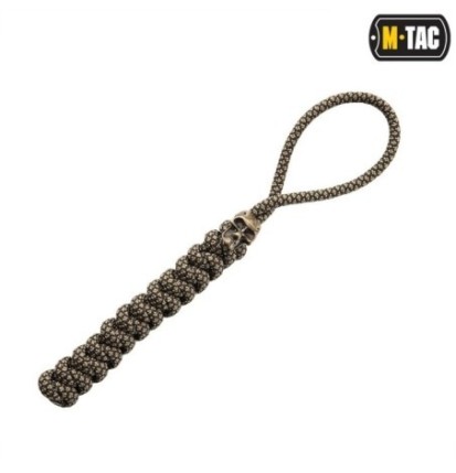 Šnúrka na nôž M-Tac Lanyard Viper 2 - coyote-sivá