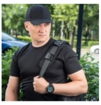 Vypchávka popruhu M-Tac Damper Strap 5 - čierna