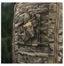 Panel na nášivky pre Molle väzbu M-Tac Morale Patches 8x13,5 - multicam