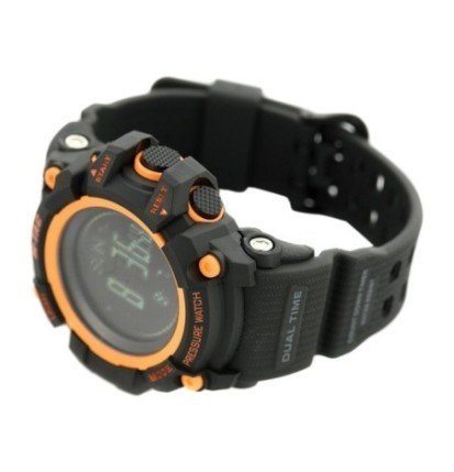 Hodinky M-Tac Tactical Adventure - čierne-oranžové