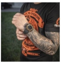 Hodinky M-Tac Tactical Adventure - čierne-oranžové