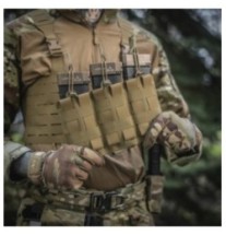 Puzdro na zásobník M-Tac Single Elastic Magazine Elite Laser Cut - multicam